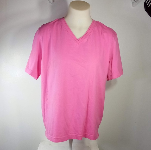Bill Blass Pink Short Sleeve T-shirt Sz XL - Picture 5 of 7